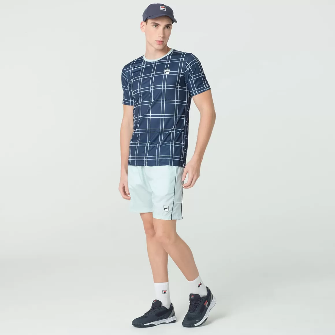 FILA Camiseta Fbox Colors Masculina - * Respirabilidade | Roupas com Proteção UV