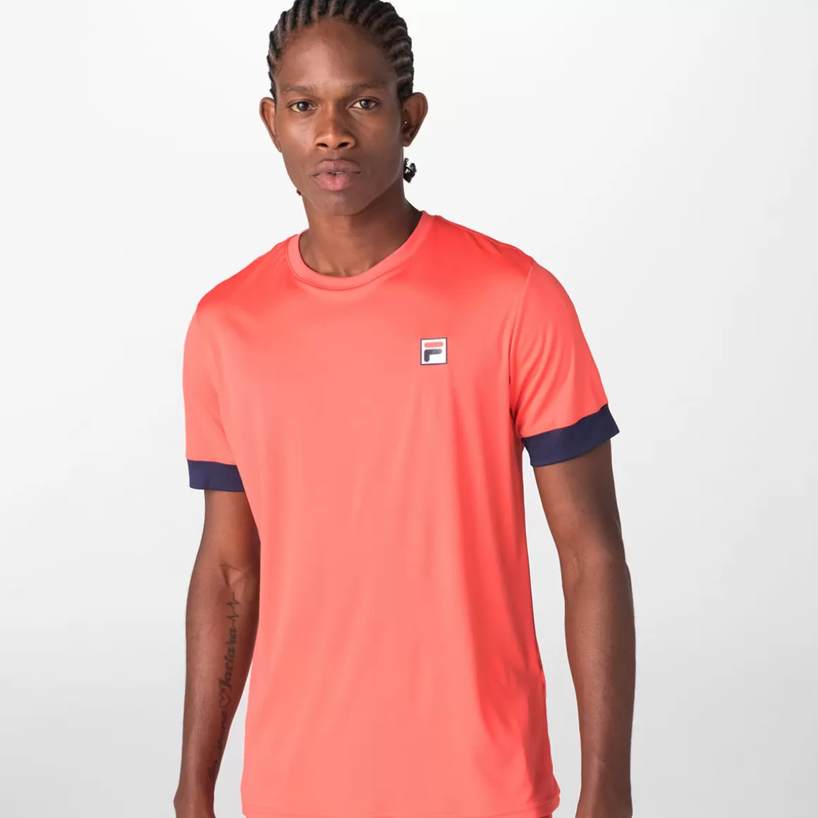 FILA Camiseta Fbox II Masculina - * Respirabilidade | Roupas com Proteção UV