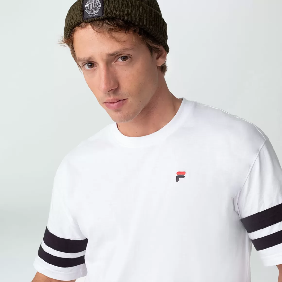 FILA Camiseta Letter Over Masculina - * Camisetas e regatas