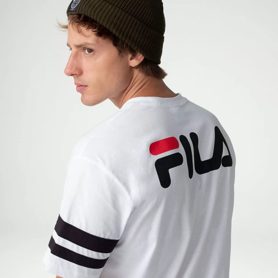 FILA Camiseta Letter Over Masculina - * Camisetas e regatas