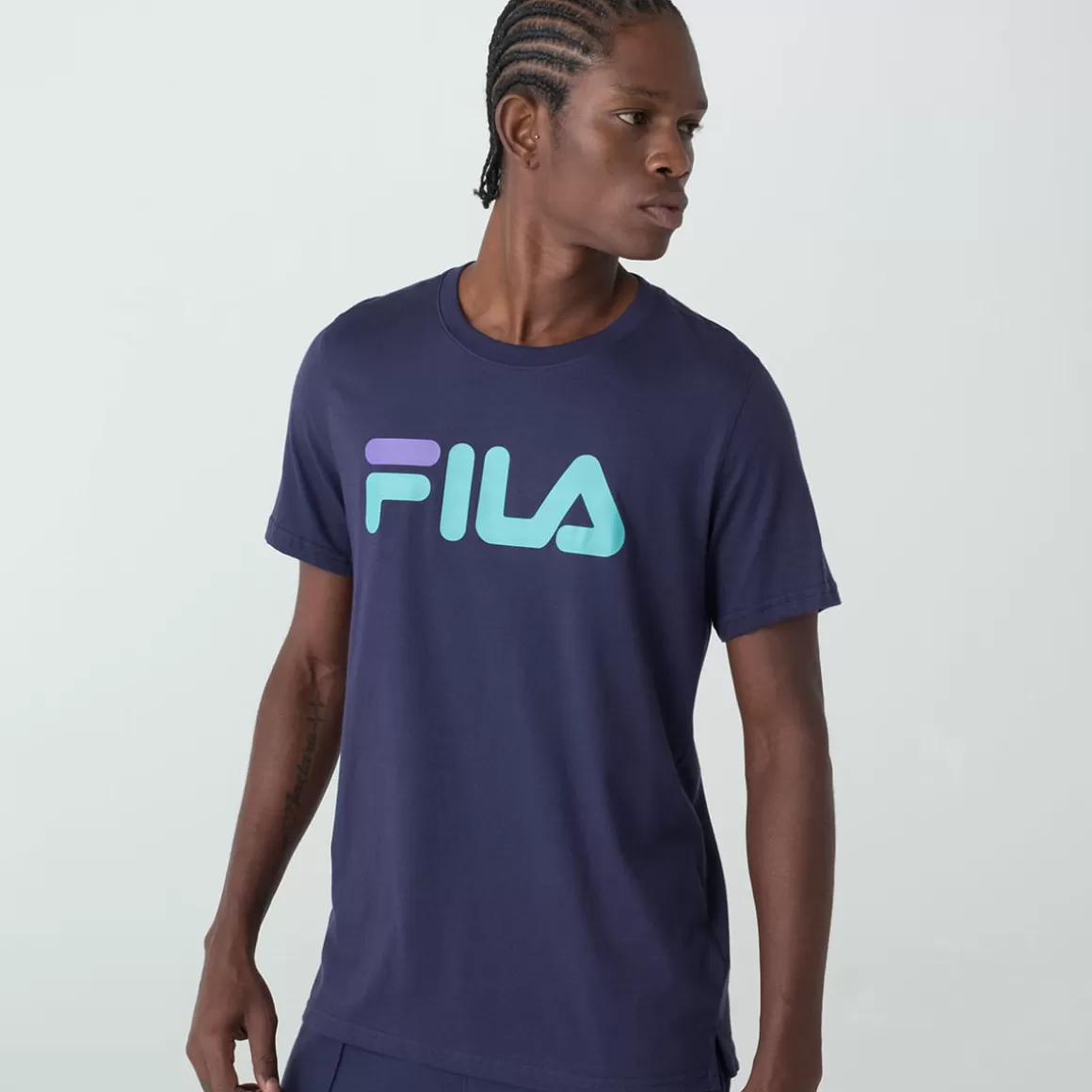 FILA Camiseta Letter Premium II Masculina - * Lifestyle | Camisetas e regatas