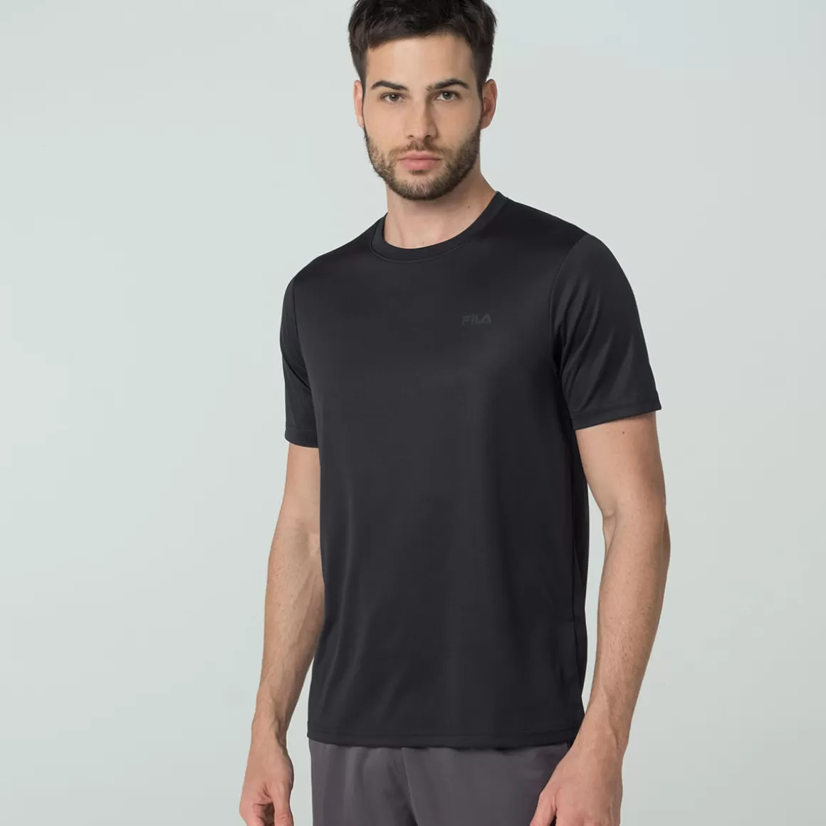 FILA Camiseta Myler Masculina - * Academia e treino | Academia e treino