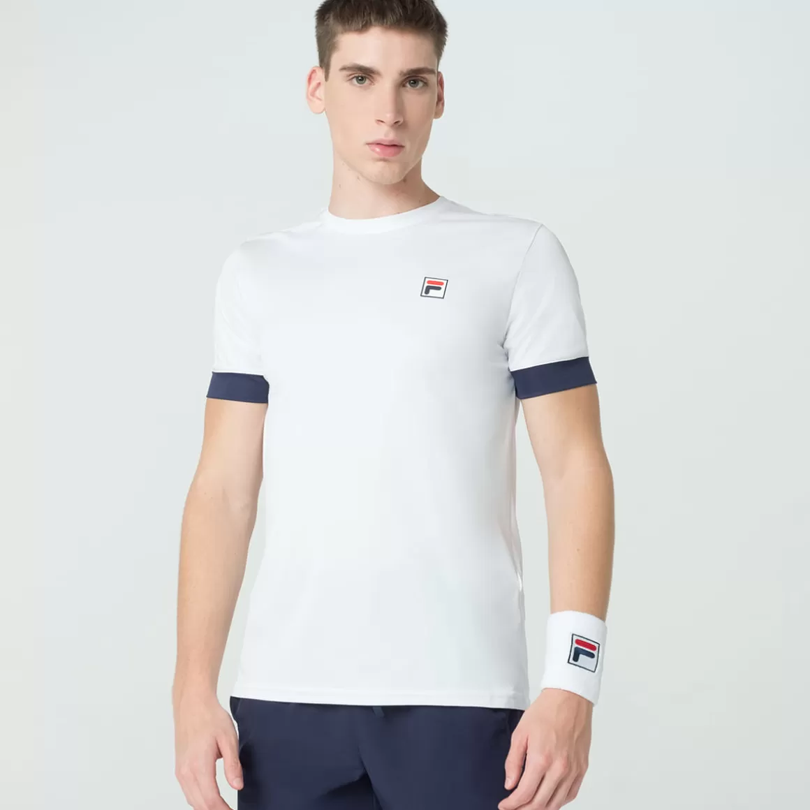 FILA Camiseta Player F-Box II Masculina - * Respirabilidade | Roupas com Proteção UV