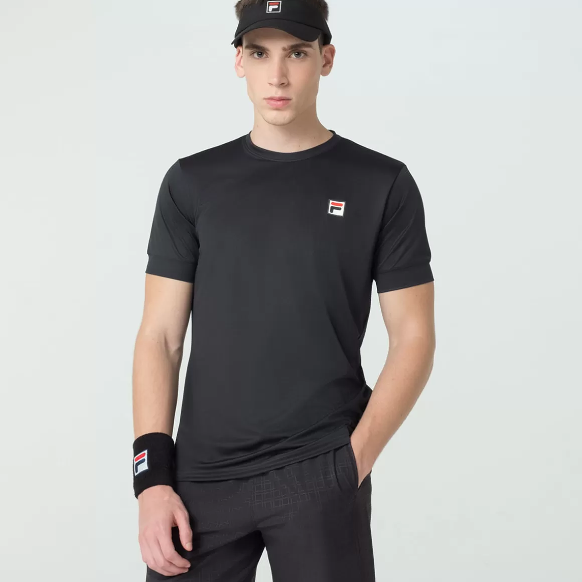 FILA Camiseta Player F-Box II Masculina - * Roupas com Proteção UV | Respirabilidade