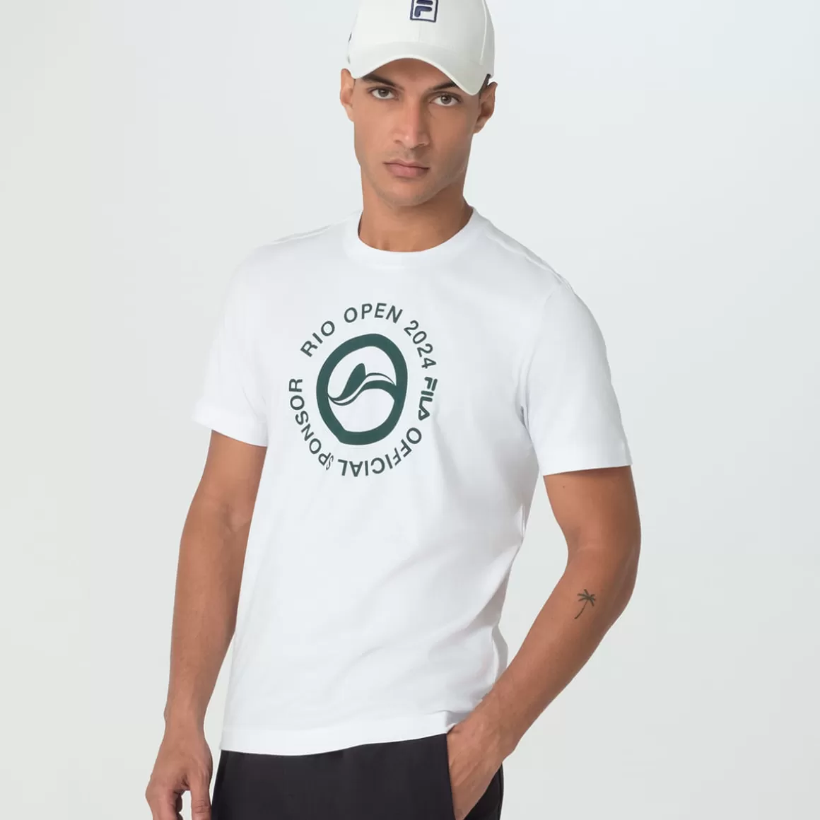 FILA Camiseta Rio Open Official Sponsor Masculina - * Tennis | FILA Tennis