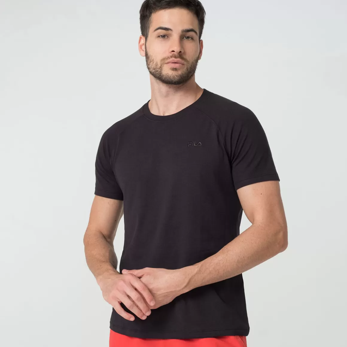 FILA Camiseta Slim Fit II Masculina - * Camisetas e regatas