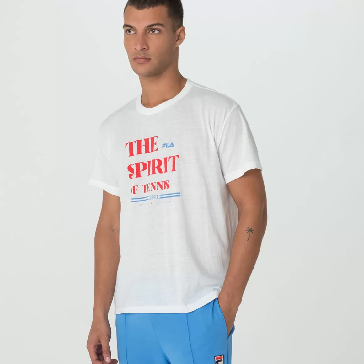 FILA Camiseta Spirit Tennis Ro Unisex - * Tennis | Camisetas e regatas