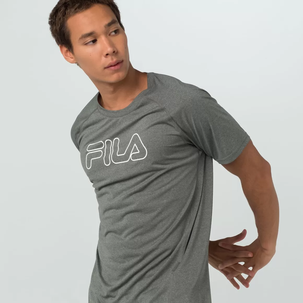 FILA Camiseta Sport Blend Masculina - * Respirabilidade | Academia e treino