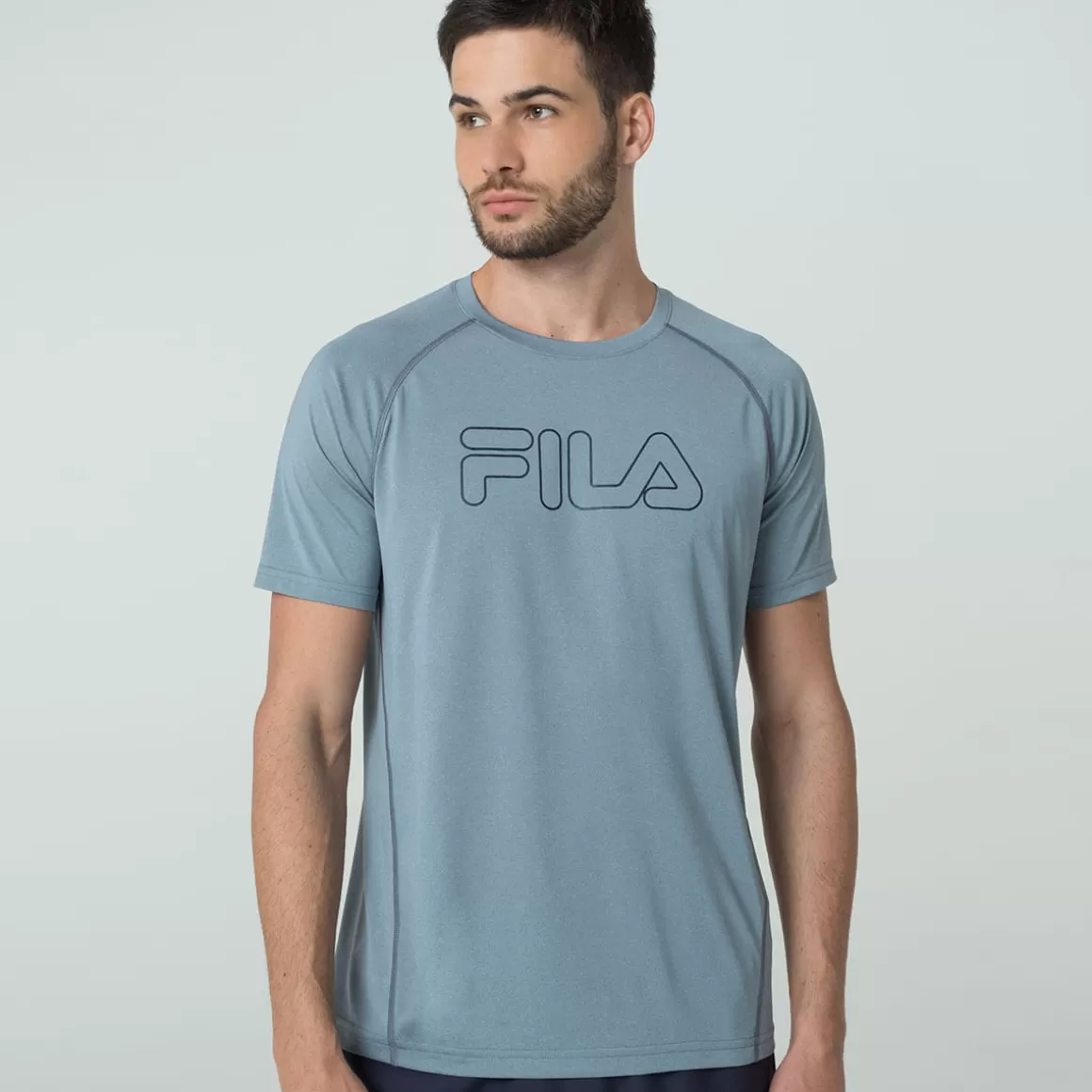 FILA Camiseta Sport Blend Masculina - * Respirabilidade | Academia e treino