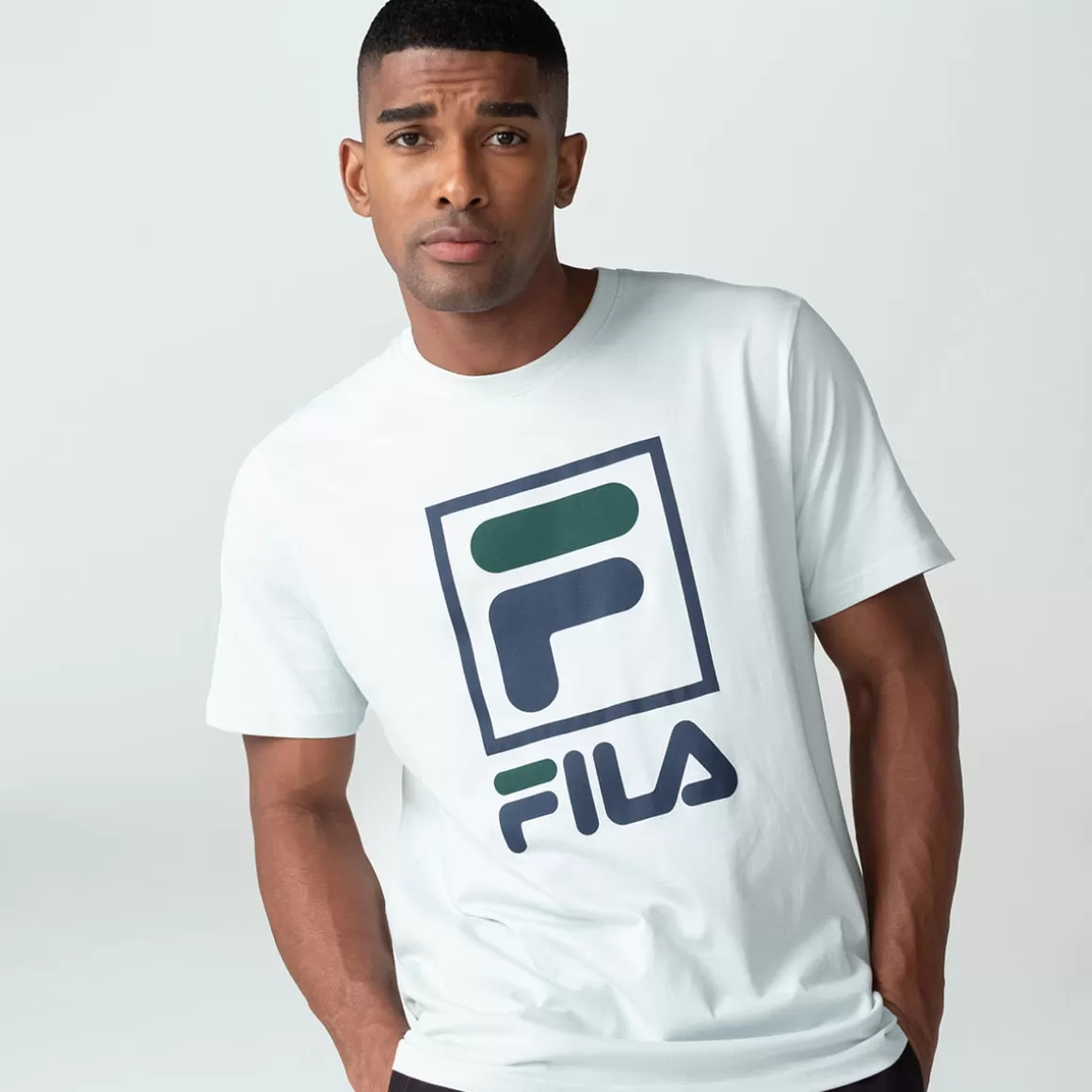 FILA Camiseta Stack New Masculina - * Heritage | Camisetas e regatas