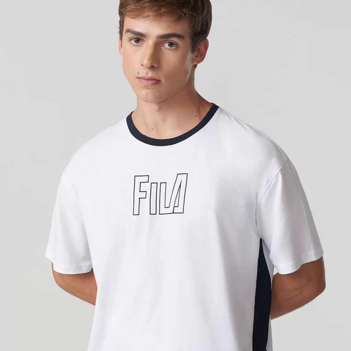FILA Camiseta Street Hop Classic Oversized Masculina - * Lifestyle | Camisetas e regatas