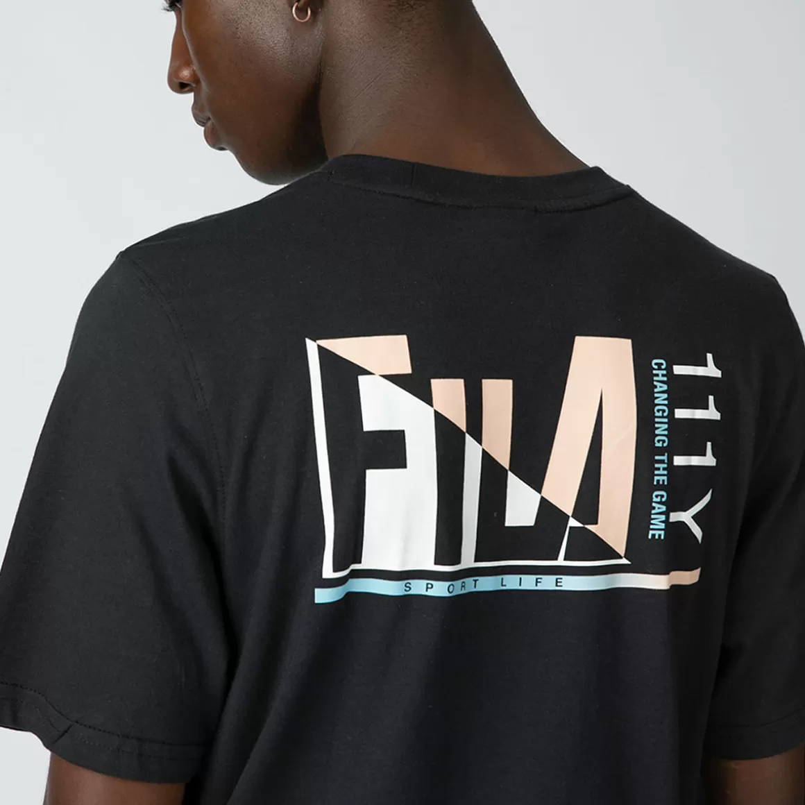 FILA Camiseta Street Hop Label Masculina - * Lifestyle | Camisetas e regatas