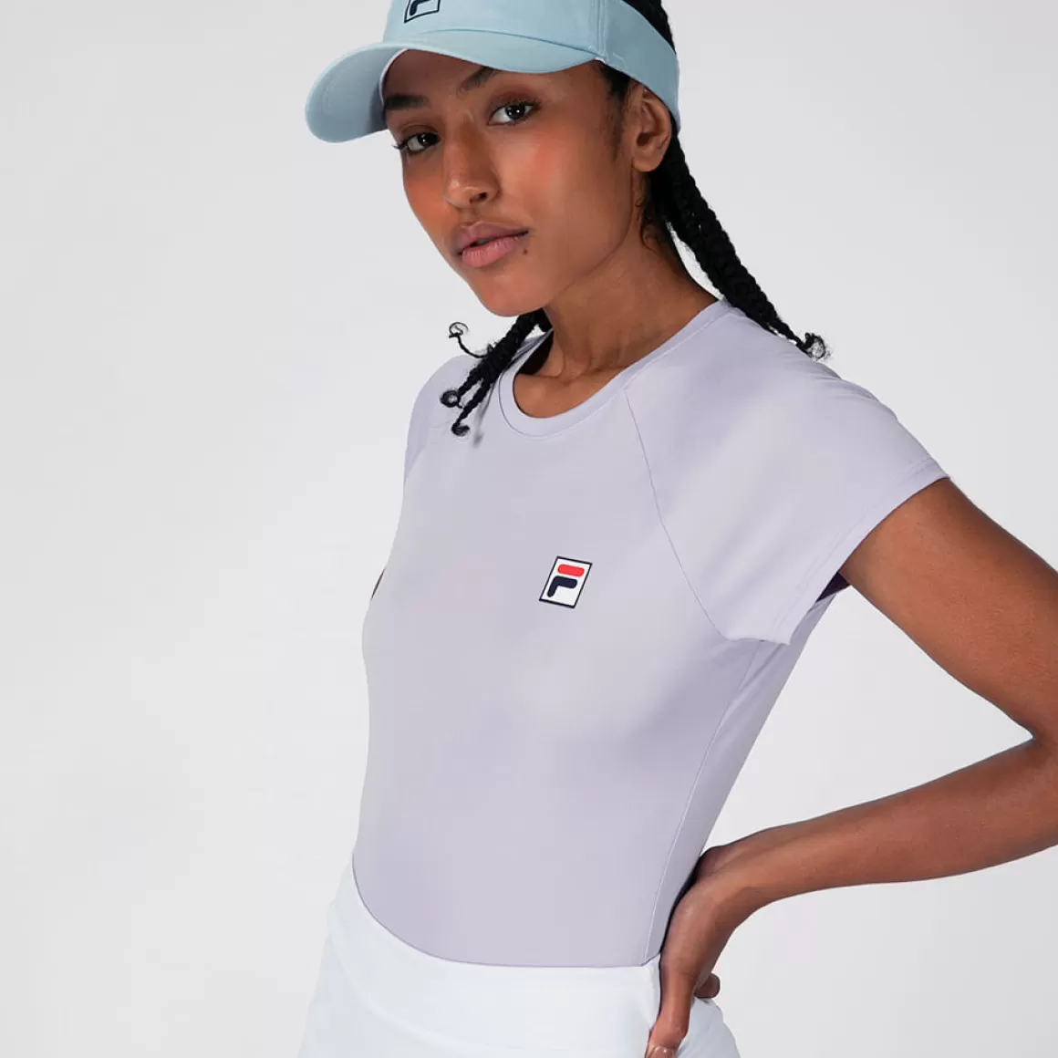 FILA Camiseta Tennis Basic Feminina - * Respirabilidade | Roupas com Proteção UV