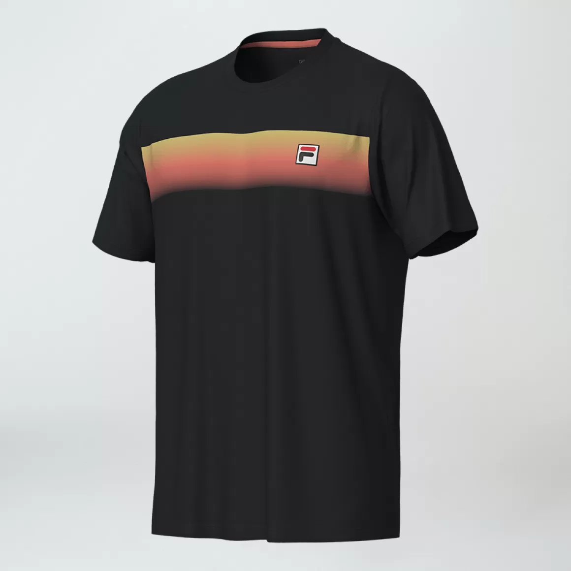 FILA Camiseta Tennis Degrade Masculina - * Respirabilidade | Roupas com Proteção UV