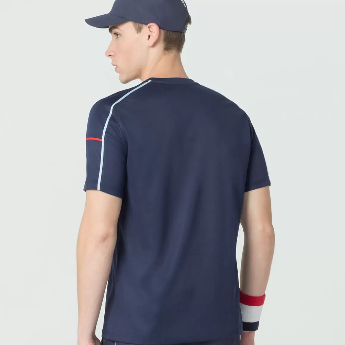 FILA Camiseta Tennis Line Masculina - * Respirabilidade | Roupas com Proteção UV