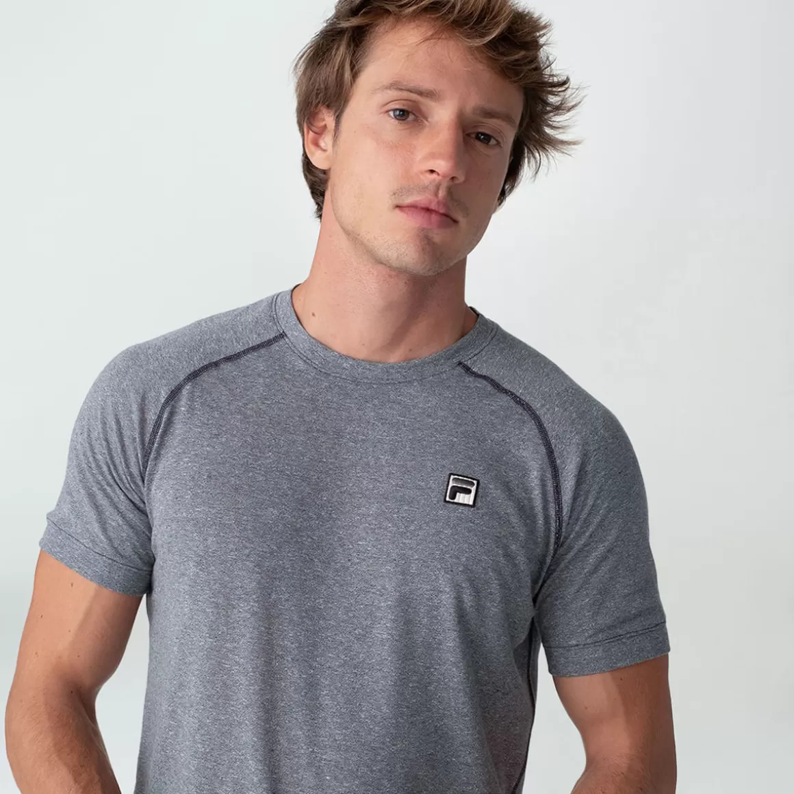 FILA Camiseta Tennis Rib Masculina - * FILA Tennis | Camisetas e regatas