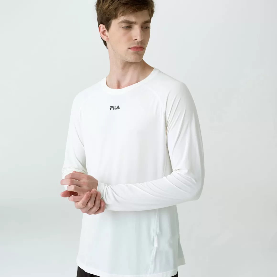 FILA Camiseta Manga Longa Bio II Masculina - * Anti-odor | Respirabilidade