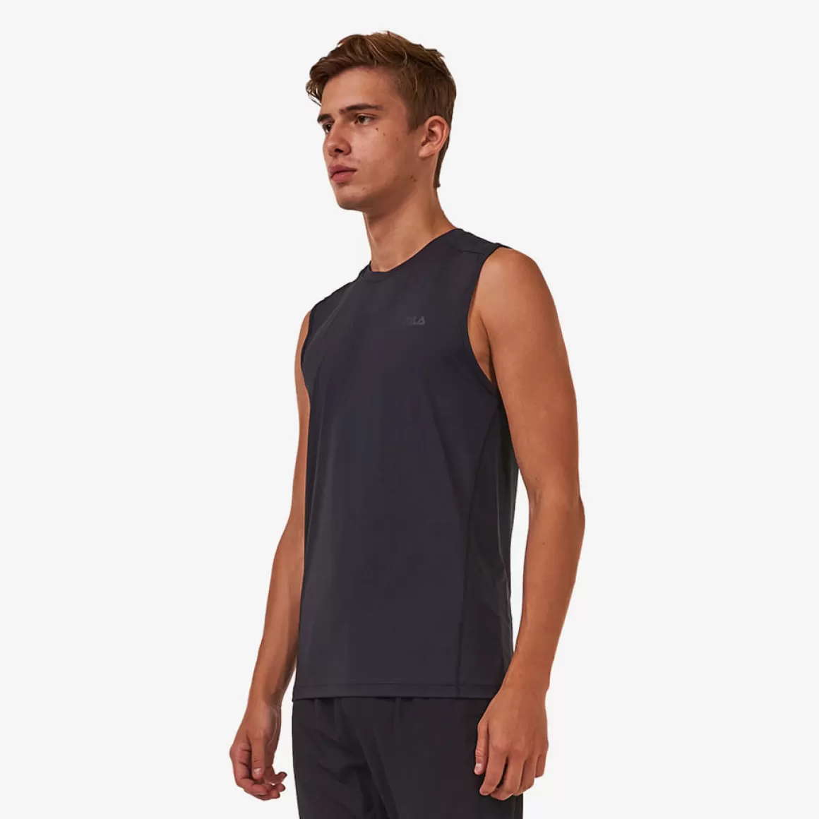 FILA Camiseta Sem Manga Compress Slim Masculina - * Controle de temperatura | Roupas com Proteção UV