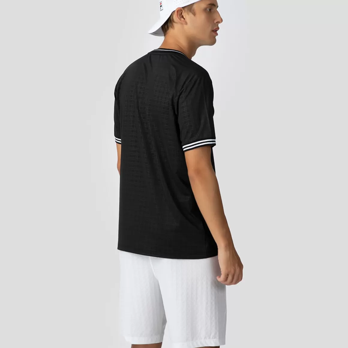 FILA Camiseta Tecnológica Masculina Classic - * Roupas com Proteção UV | FILA Tennis