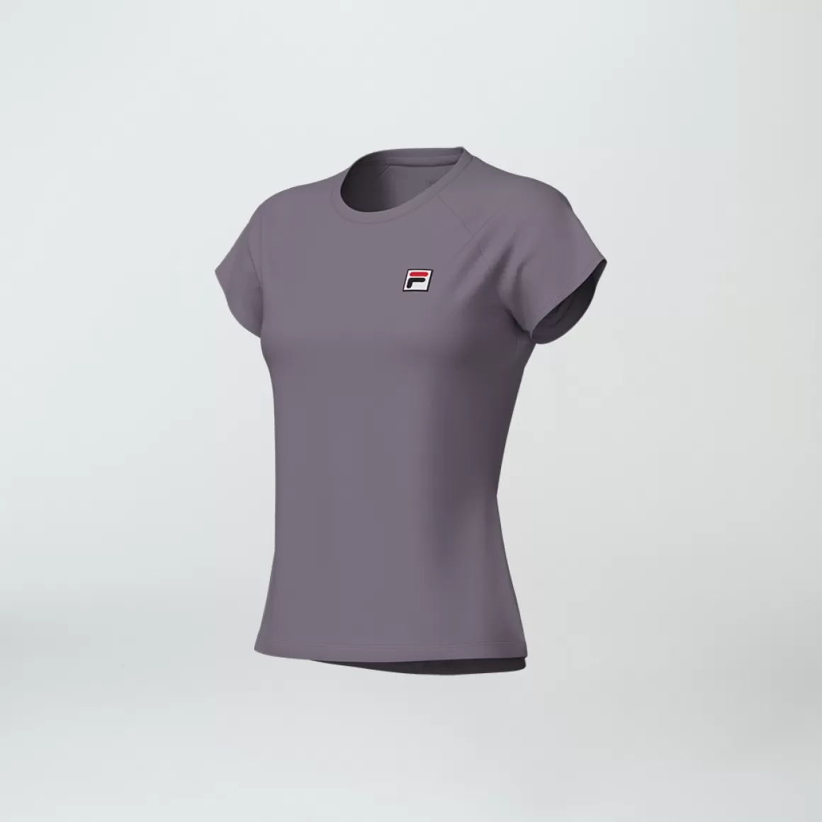 FILA Camiseta Tenista Feminina Tennis Basic Lilás - * Respirabilidade | Roupas com Proteção UV