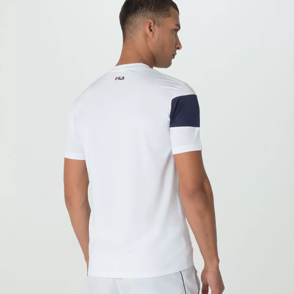 FILA Camiseta Tennis Masculina Flag Branca - * Tennis | Camisetas e regatas