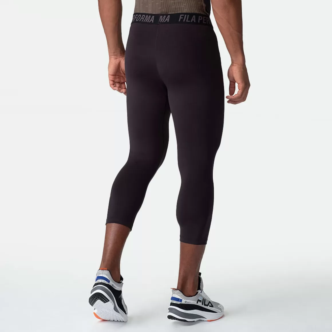 FILA Capri Compress Skin II Masculina - * Roupas com Proteção UV | Academia e treino