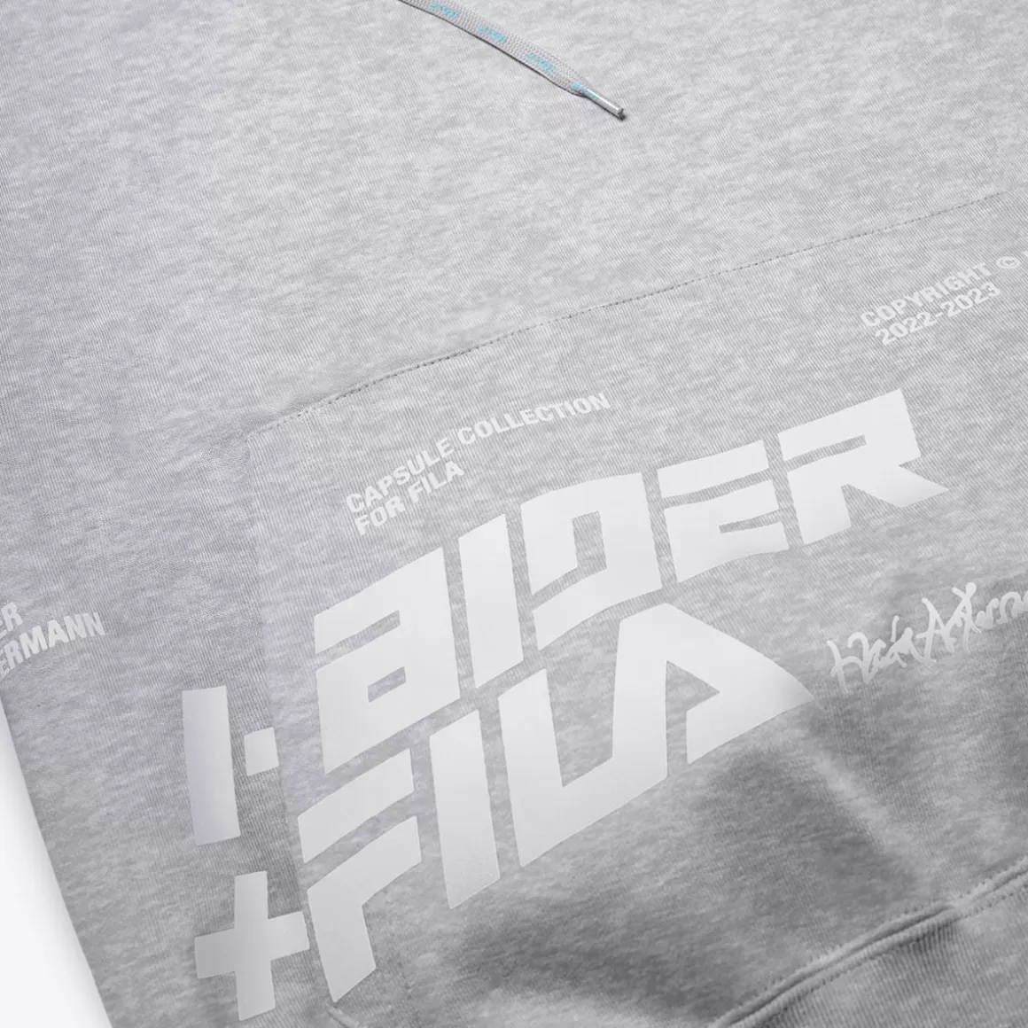 FILA Casaco c/ Capuz Premium Unisex Settime FI X HA Cinza - * Heritage | Moletons, jaquetas e casacos