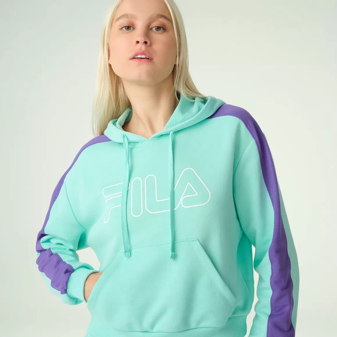 FILA Casaco Com Capuz Basic Colors Feminino - * Lifestyle | Moletons, casacos e jaquetas