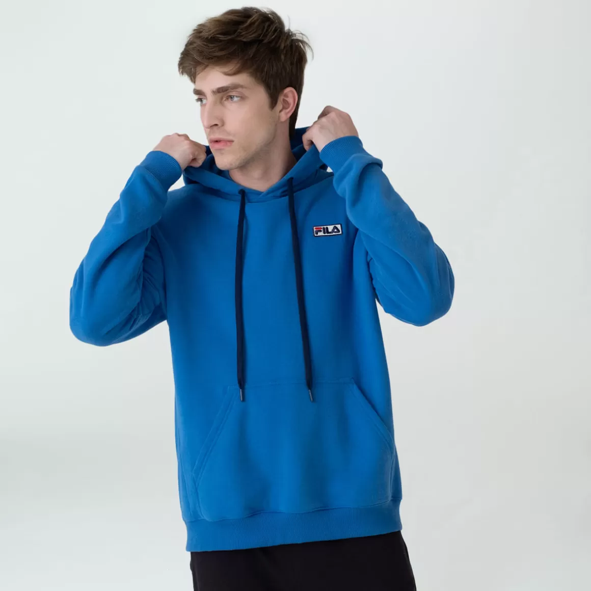 FILA Casaco Com Capuz Basic Essential Masculino - * Heritage | Moletons, jaquetas e casacos