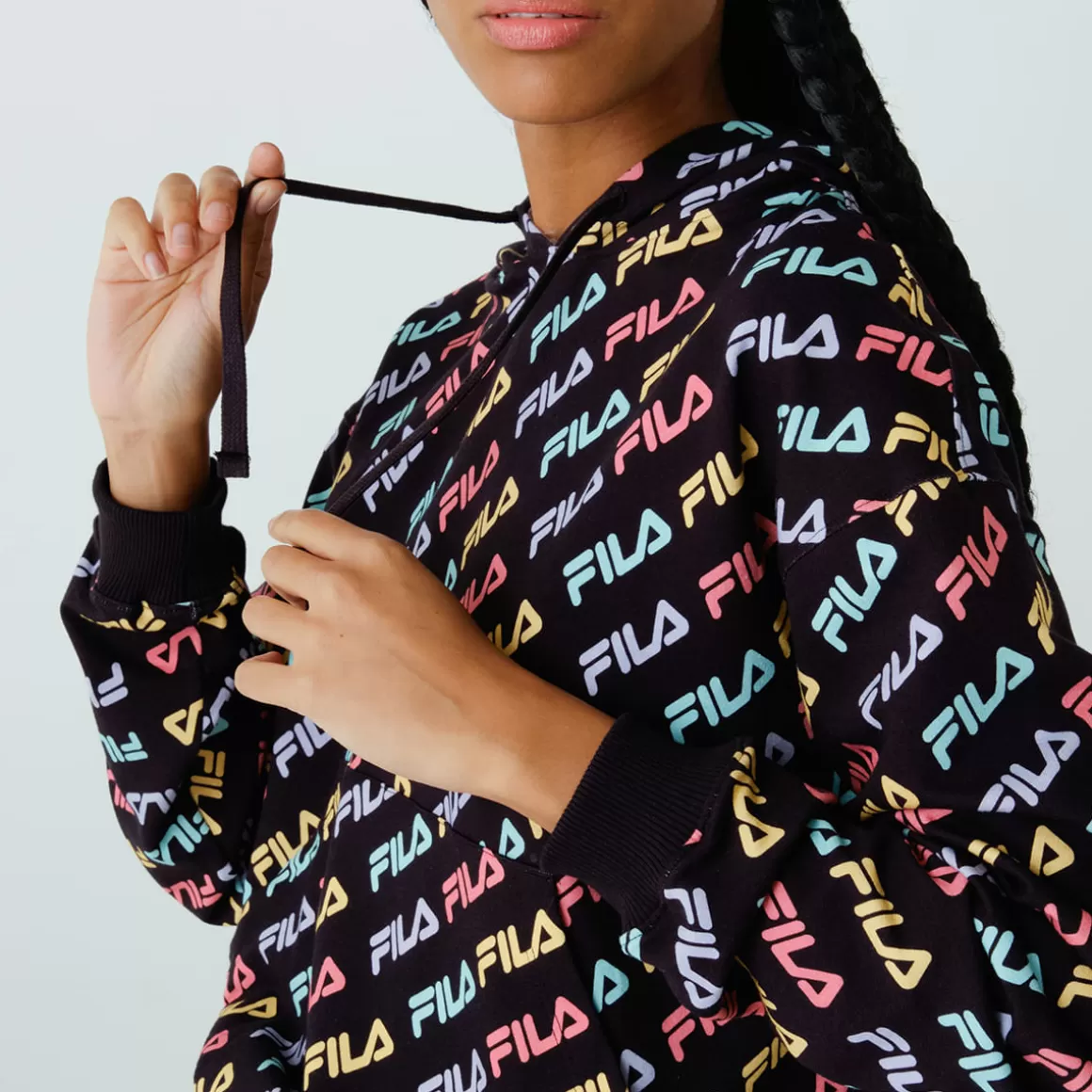 FILA Casaco Com Capuz Colors Fun Feminino - * Lifestyle | Moletons, casacos e jaquetas