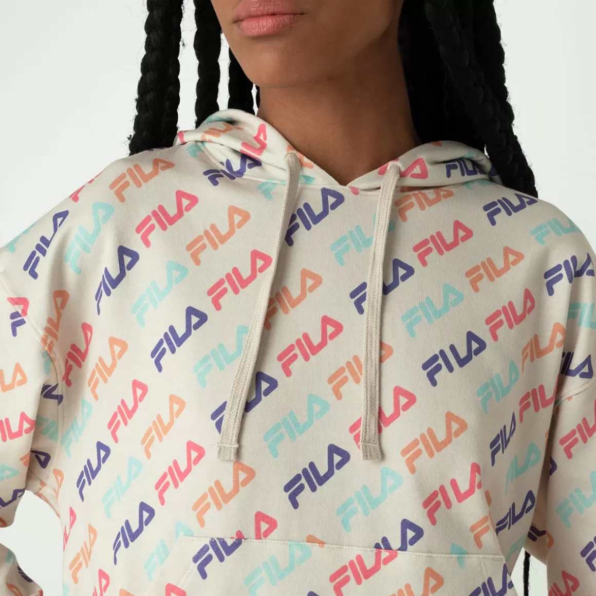 FILA Casaco Com Capuz Colors Fun Feminino - * Moletons, casacos e jaquetas