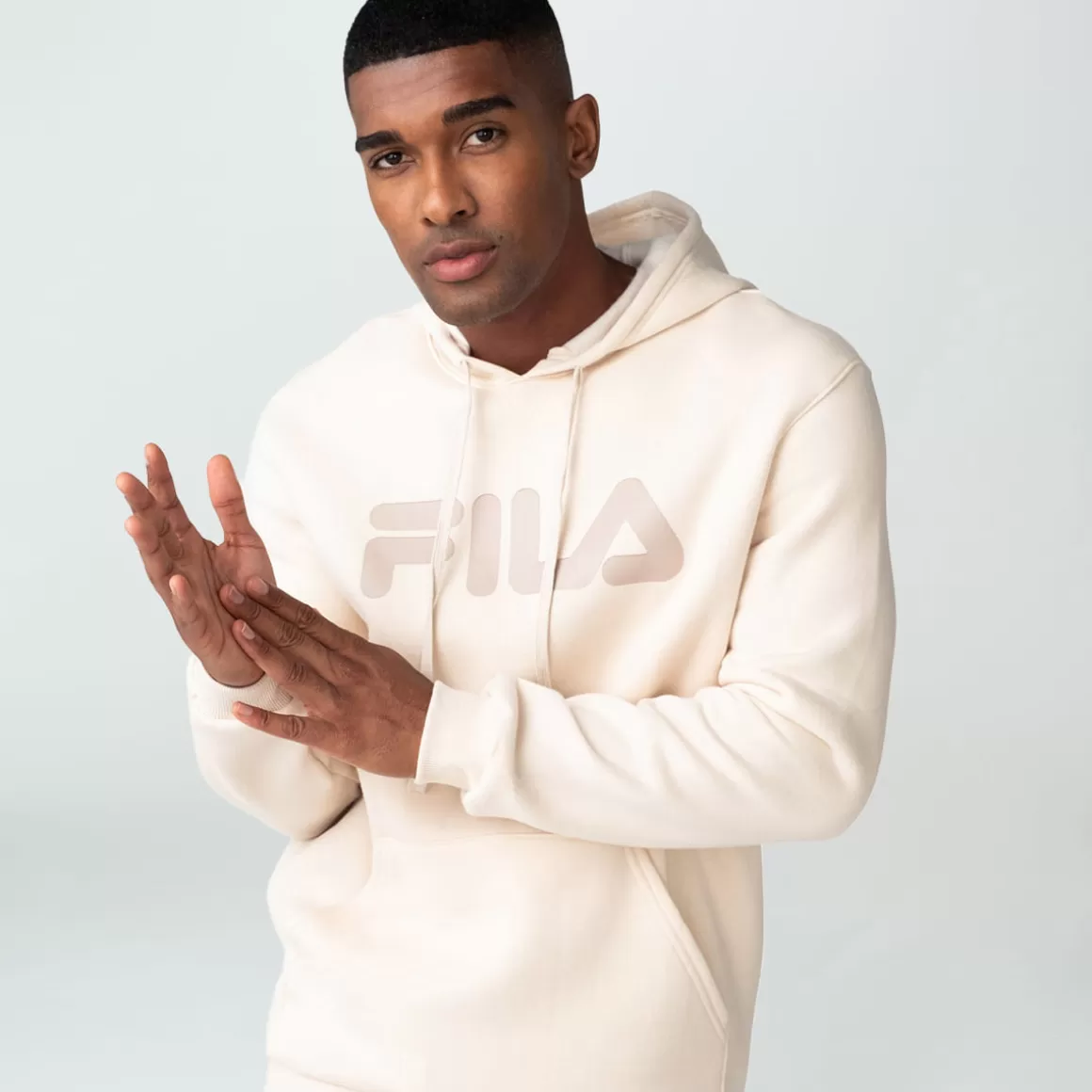 FILA Casaco Com Capuz Comfort Letter Winter Masculino - * Lifestyle | Moletons, jaquetas e casacos