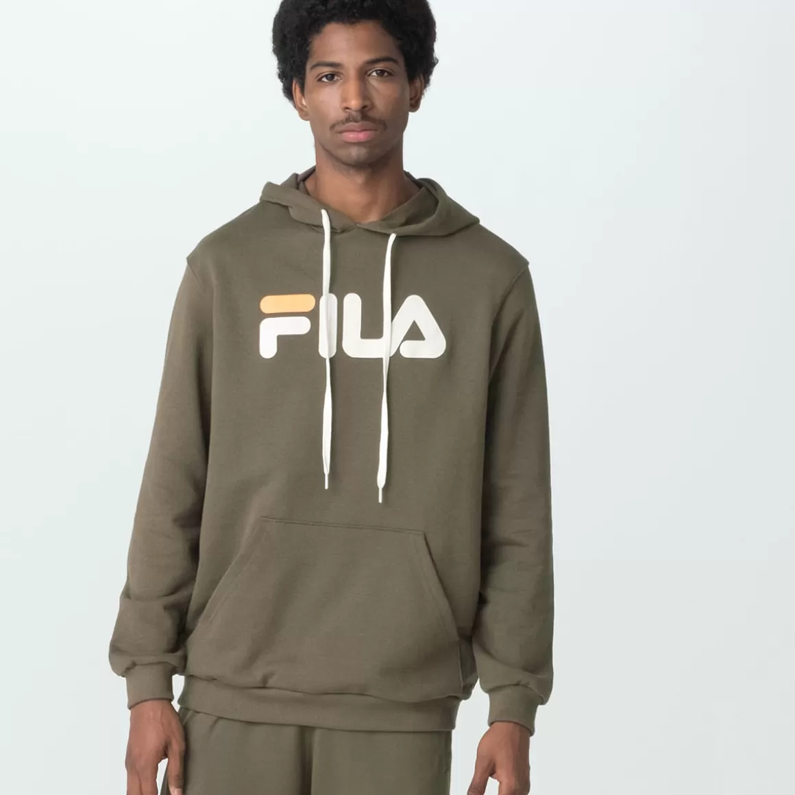 FILA Casaco Com Capuz Confort Letter II Masculino - * Moletons, jaquetas e casacos