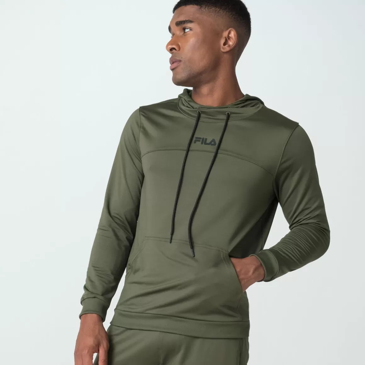 FILA Casaco Com Capuz Sports Color Masculino - * Academia e treino | Academia e treino