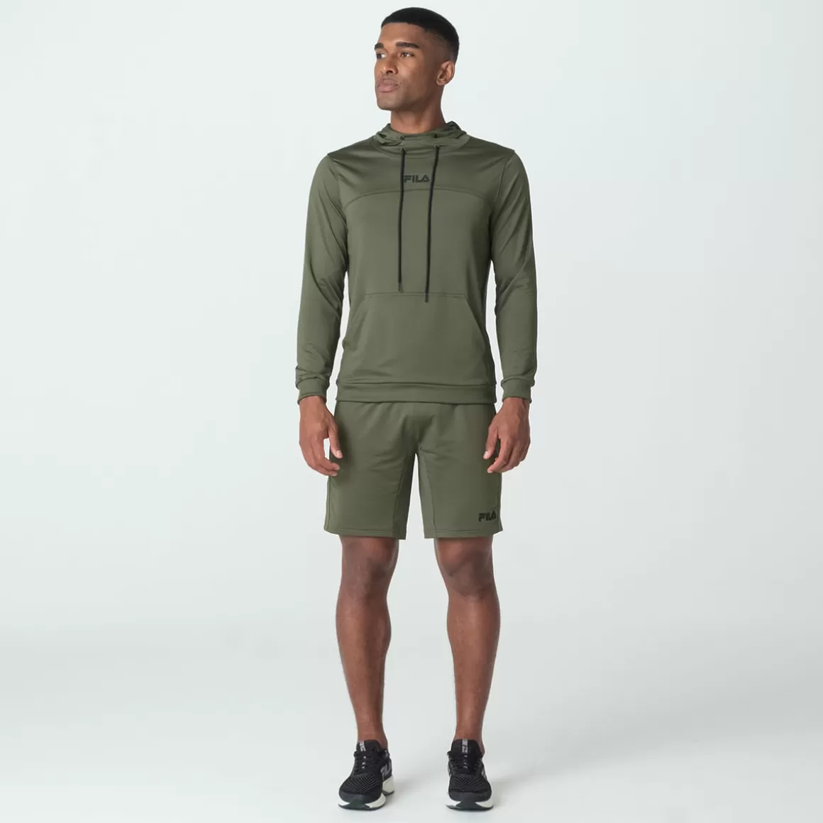 FILA Casaco Com Capuz Sports Color Masculino - * Academia e treino | Academia e treino