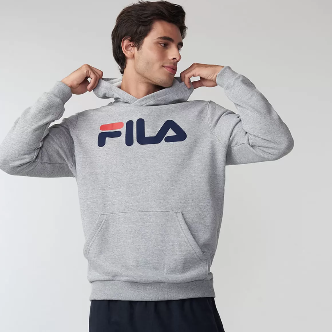 FILA Casaco Com Capuz Letter Masculino - * Lifestyle | Moletons, jaquetas e casacos