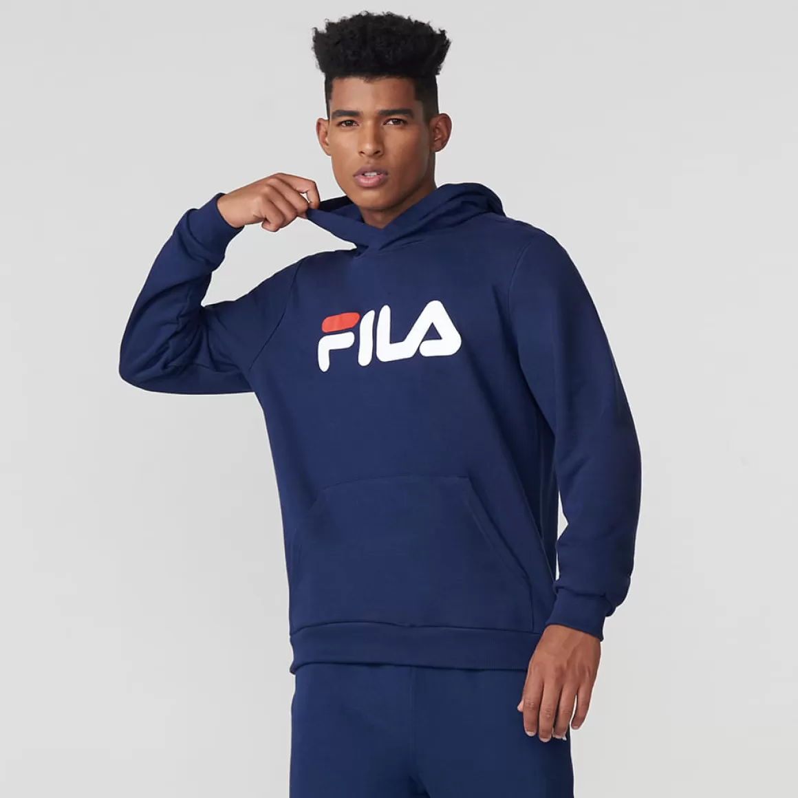 FILA Casaco Com Capuz Letter Masculino - * Lifestyle | Moletons, jaquetas e casacos