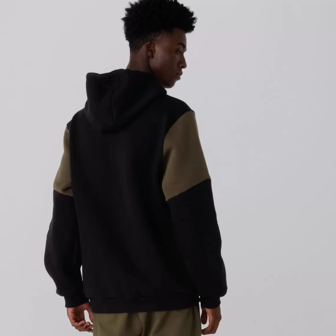 FILA Casaco com Capuz Masculino Colors Preto - * Moletons, jaquetas e casacos