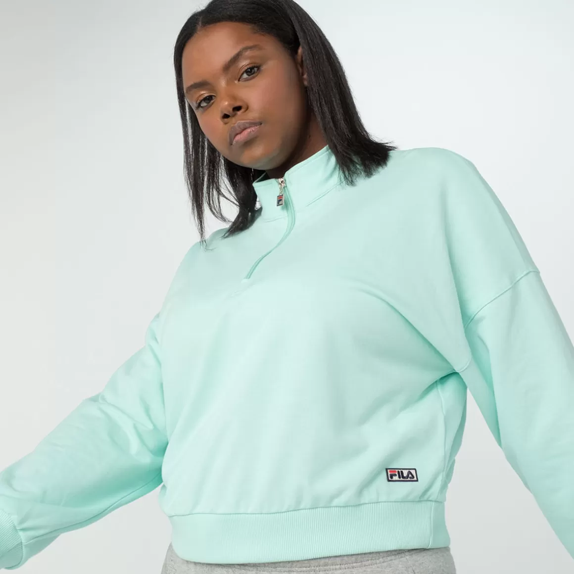 FILA Casaco Basic Classic Plus Feminino - * Moletons, casacos e jaquetas