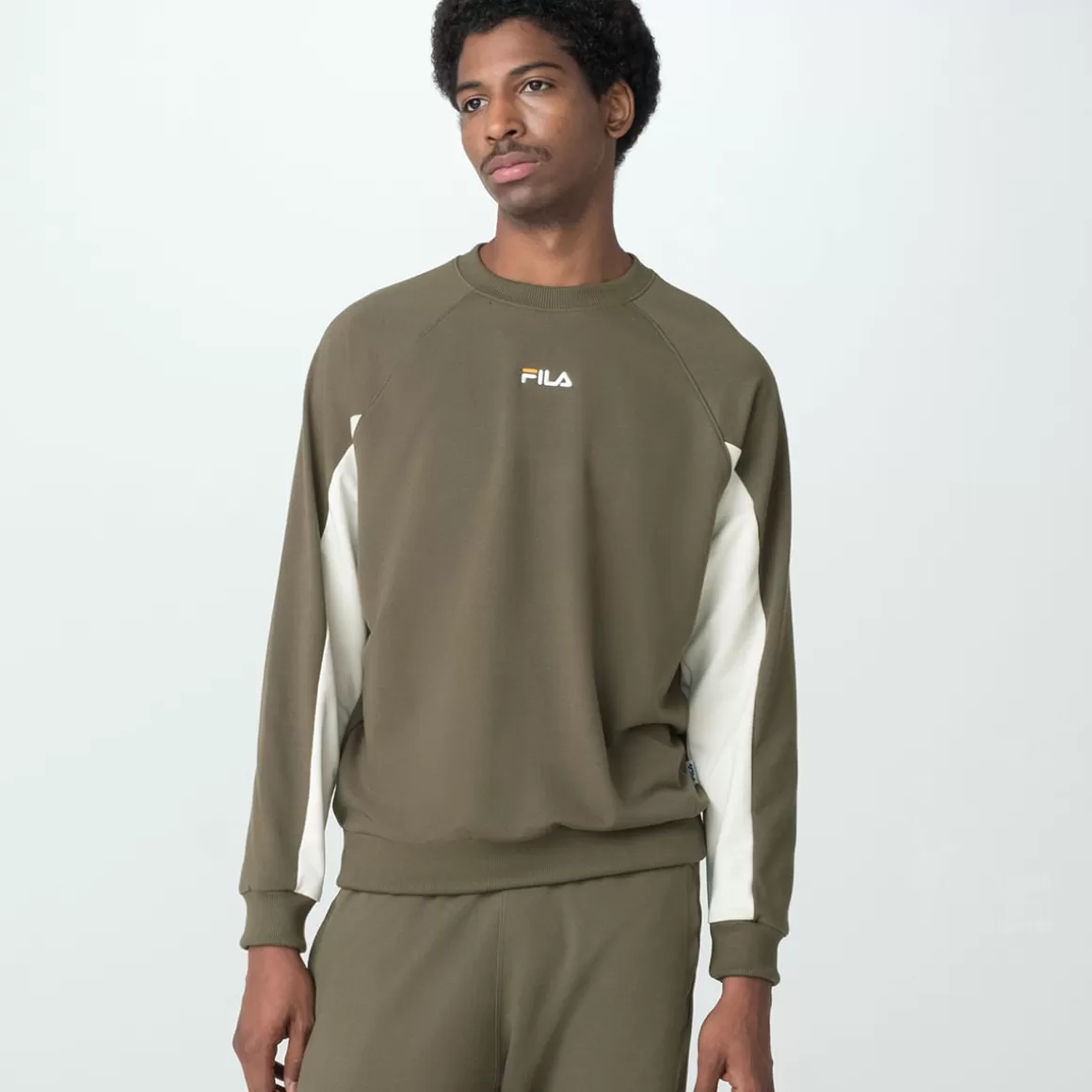 FILA Casaco Color Block Letter Masculino - * Moletons, jaquetas e casacos