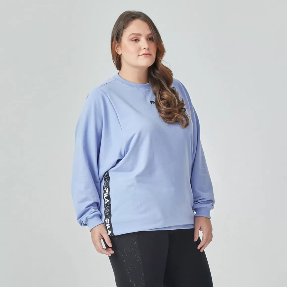 FILA Casaco Long Tape Plus Feminino - * Lifestyle | Moletons, casacos e jaquetas