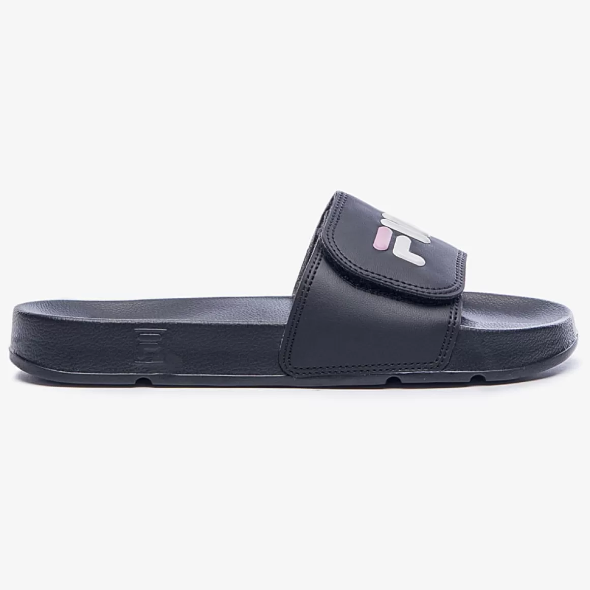 FILA Chinelo Slide Feminino Drifter VLC Preto e Branco - * Chinelos e sandálias