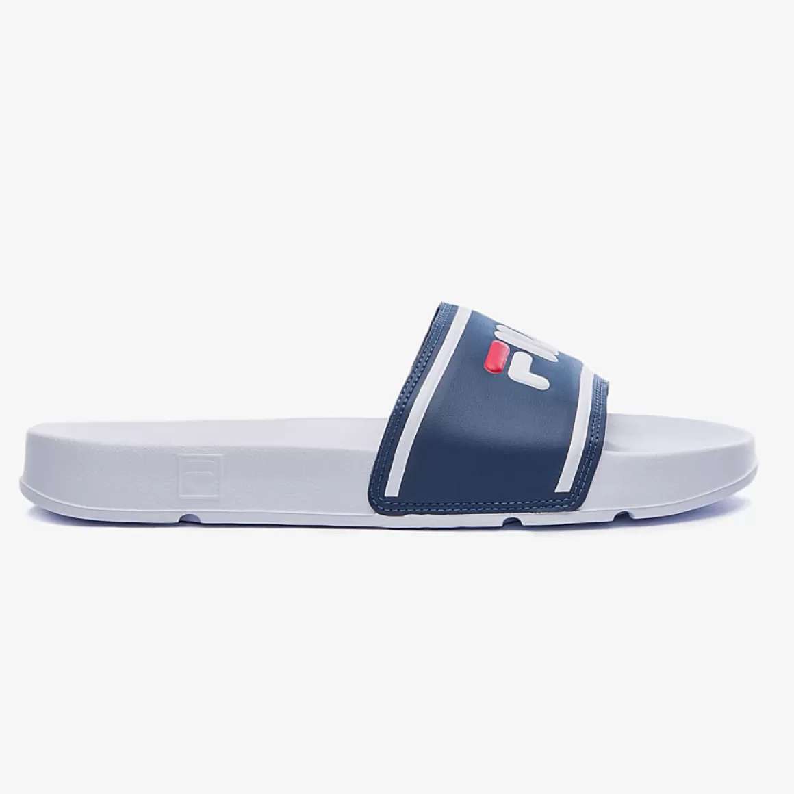 FILA Chinelo Slide Masculino Drifter Stripes Marinho - * Chinelos e sandálias