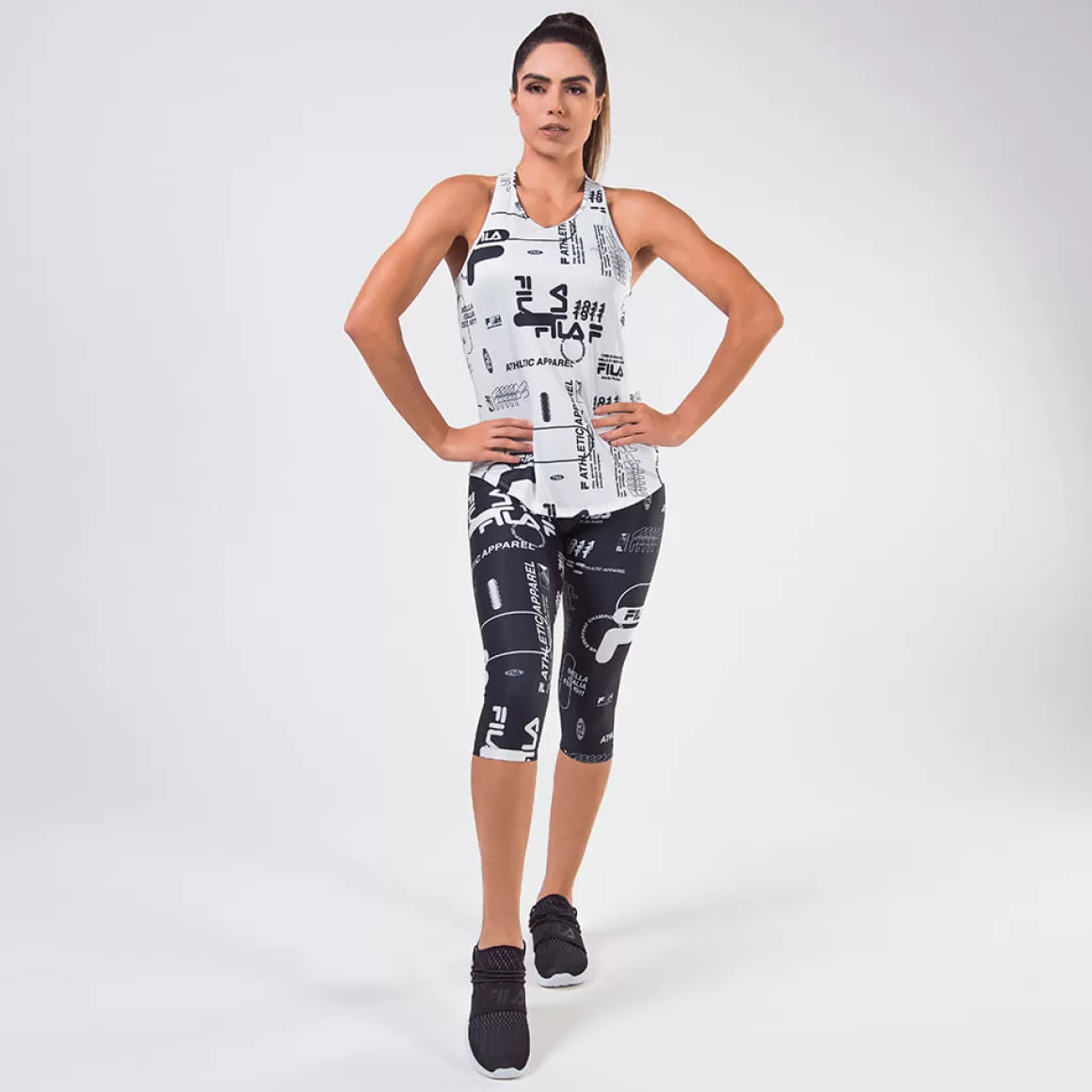 FILA Corsário Train Elastic II Feminino - * Academia e treino | Leggings e calças