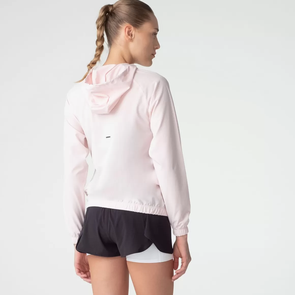 FILA Corta Vento Esportiva Feminina Basic Run Rosa Claro - * Caminhada e corrida | Caminhada e corrida
