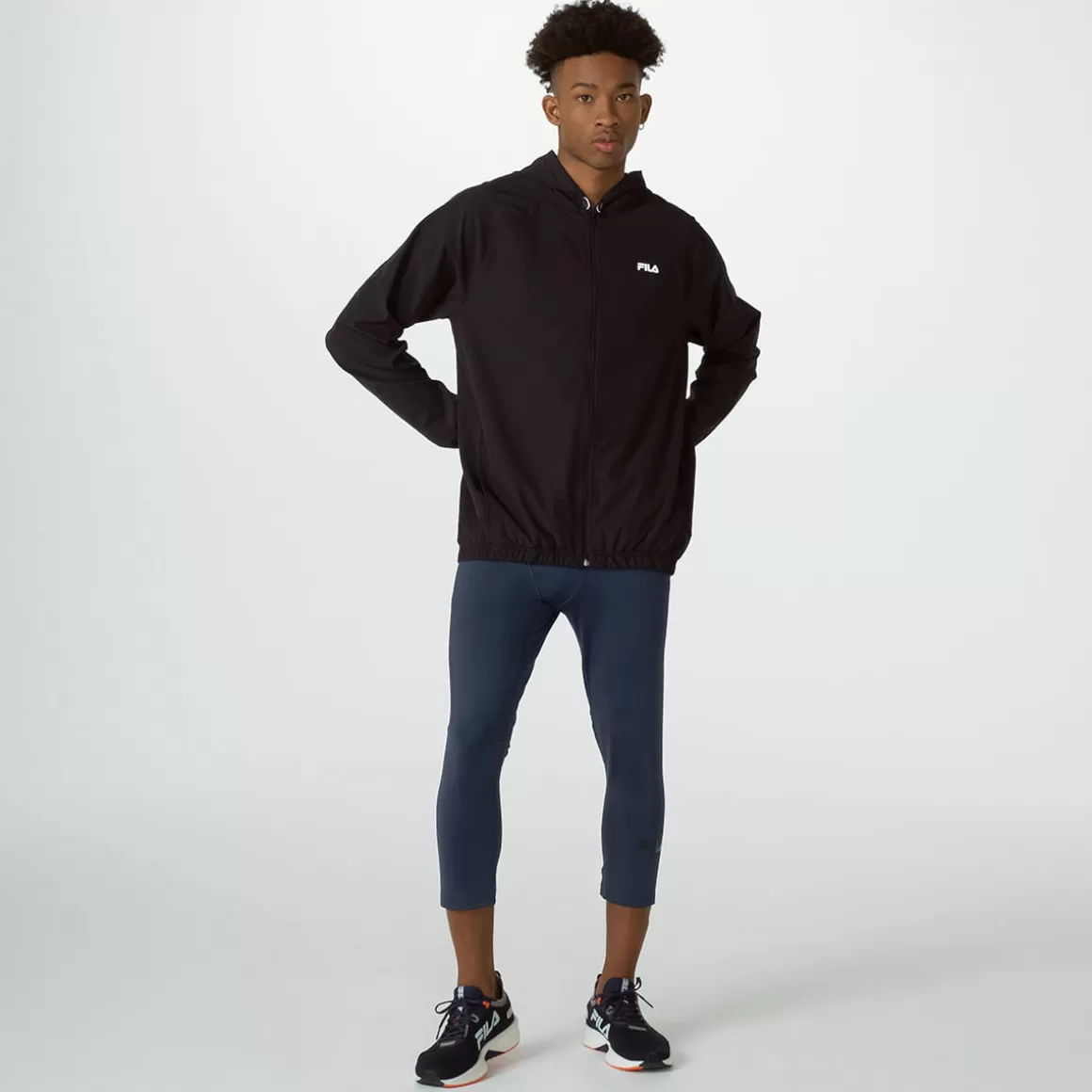 FILA Jaqueta Corta Vento Basic Run Masculino - * Caminhada e corrida | Caminhada e corrida