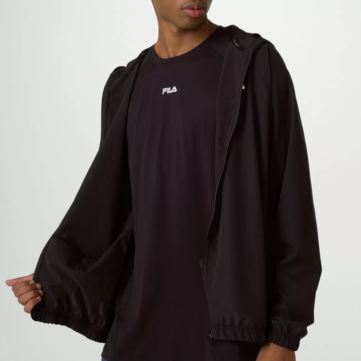 FILA Jaqueta Corta Vento Basic Run Masculino - * Caminhada e corrida | Caminhada e corrida