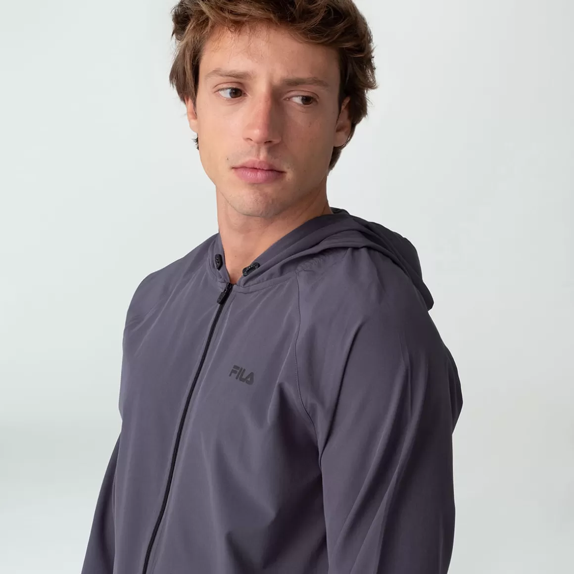 FILA Jaqueta Corta Vento Basic Run Masculino - * Caminhada e corrida | Caminhada e corrida