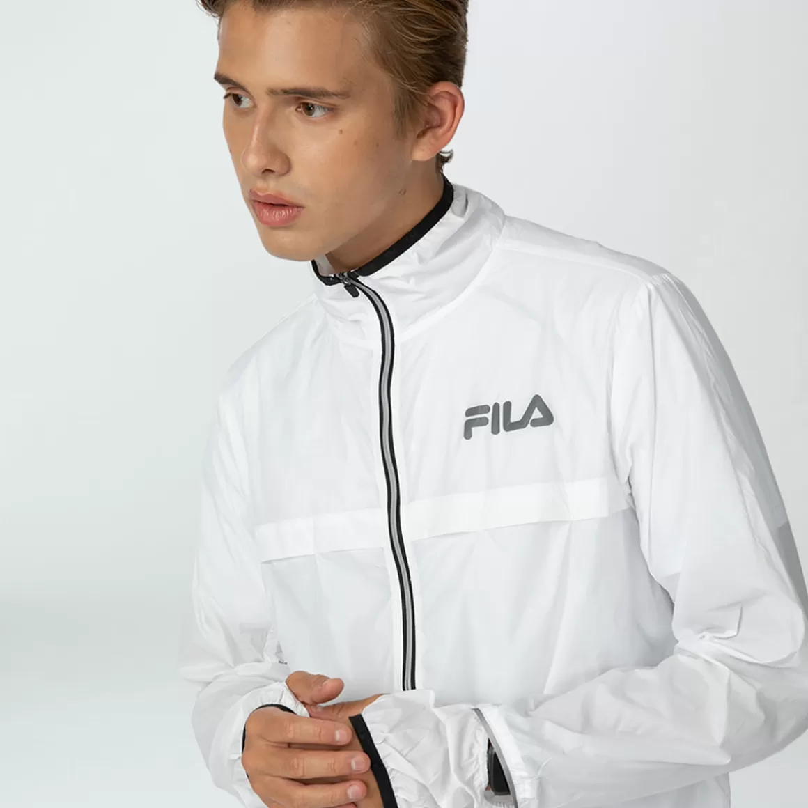 FILA Jaqueta Corta Vento Lightness Masculino - * Academia e treino | Academia e treino