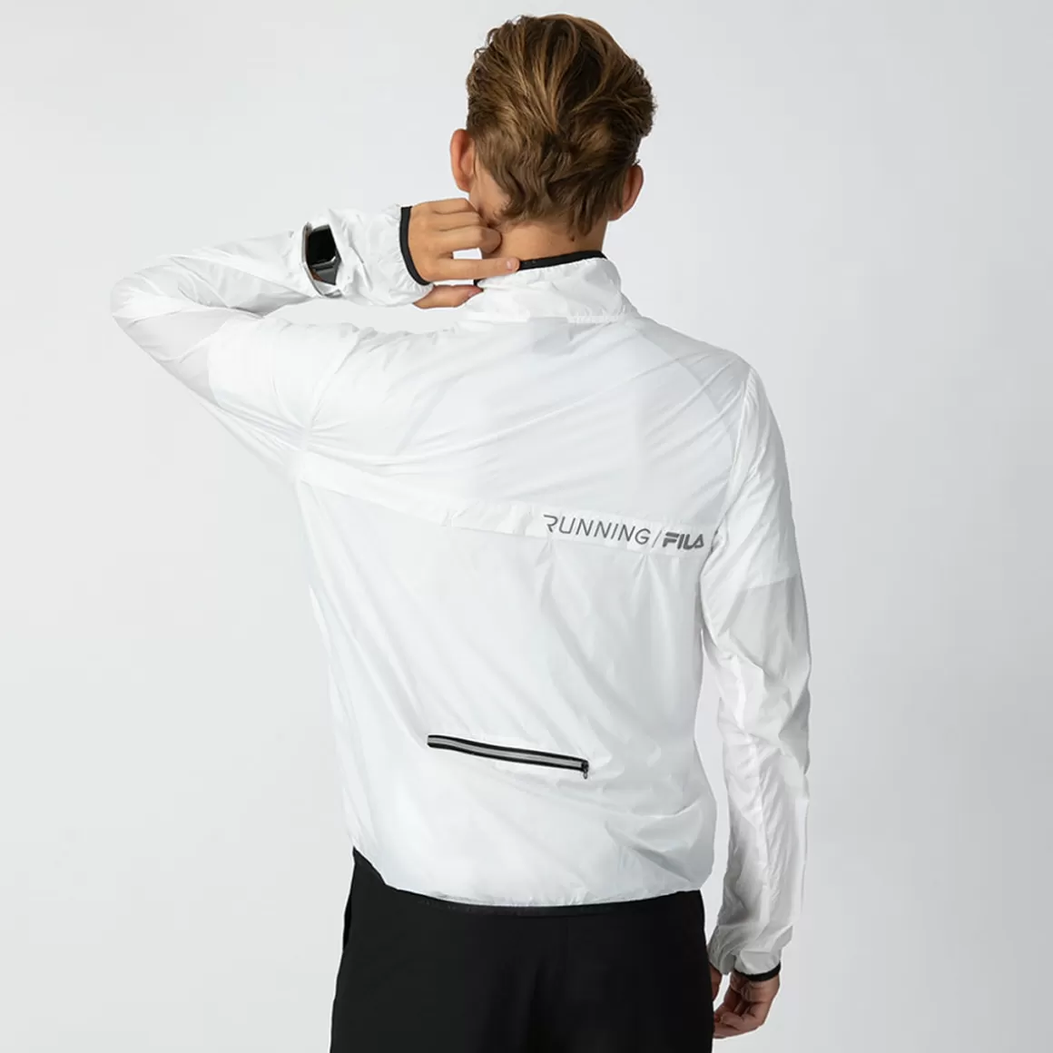 FILA Jaqueta Corta Vento Lightness Masculino - * Academia e treino | Academia e treino